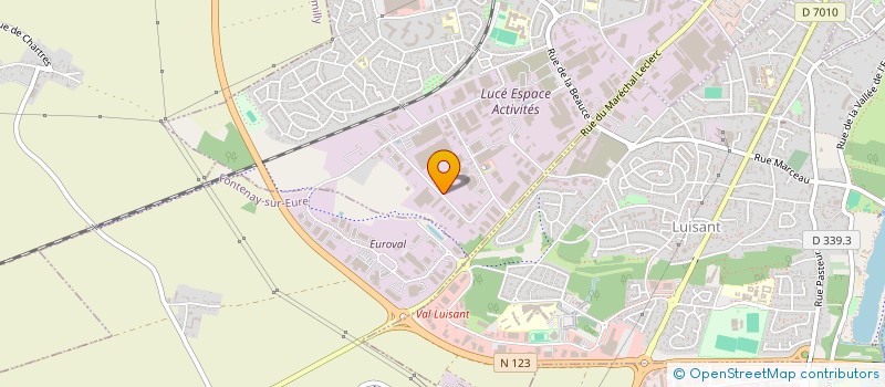 localisation de l'entreprise SOCIETE AUXILIAIRE DE TRAVAUX PUBLICS à LUCE