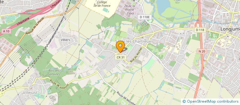 localisation de l'entreprise SOCIETE AUXILIAIRE MATERIEL DE LA SEMIP à BALLAINVILLIERS