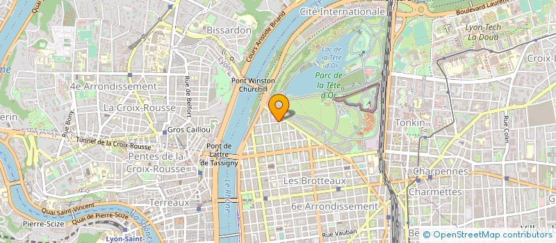 localisation de l'entreprise SOCIETE AUXILIAIRE TRAVAIL TEMPORAIRE à LYON 6EME