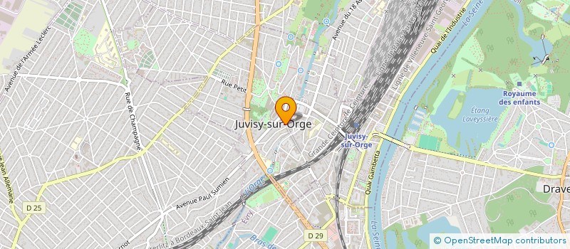 localisation de l'entreprise SOCIETE AVANT APRES à JUVISY-SUR-ORGE