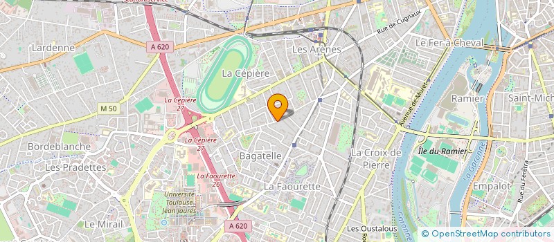 localisation de l'entreprise SOCIETE AVEN à TOULOUSE