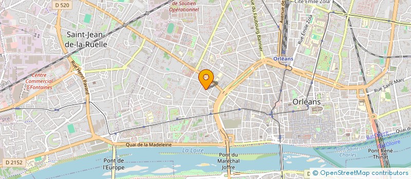 localisation de l'entreprise SOCIETE AVIGDOR-ARNAUD à ORLEANS