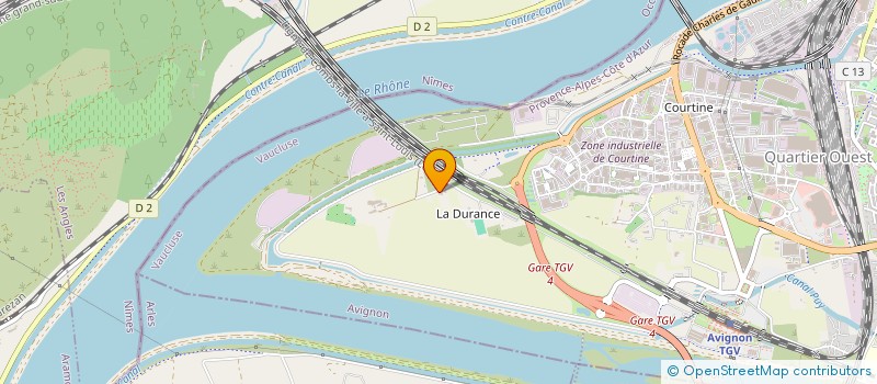localisation de l'entreprise SOCIETE AVIGNONNAISE DE TIR à AVIGNON