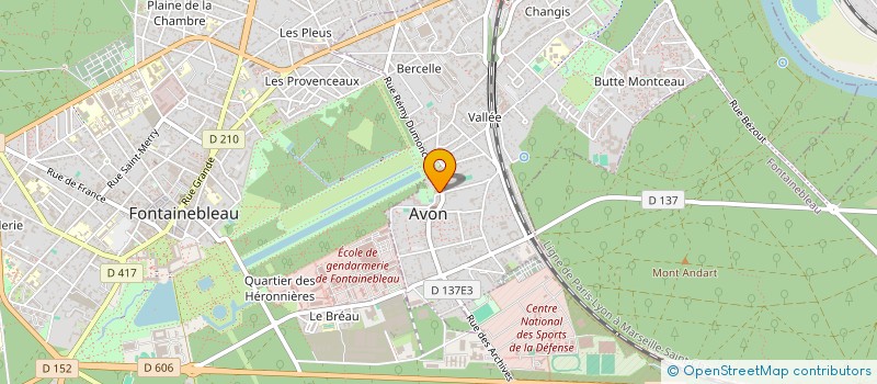 localisation de l'entreprise SOCIETE AVONNAISE DE RETRAITE ELEUSIS à AVON