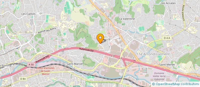 localisation de l'entreprise SOCIETE AXE SPORT à MARSEILLE