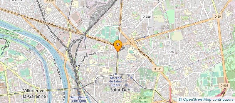 localisation de l'entreprise SOCIETE AXMARA à SAINT-DENIS