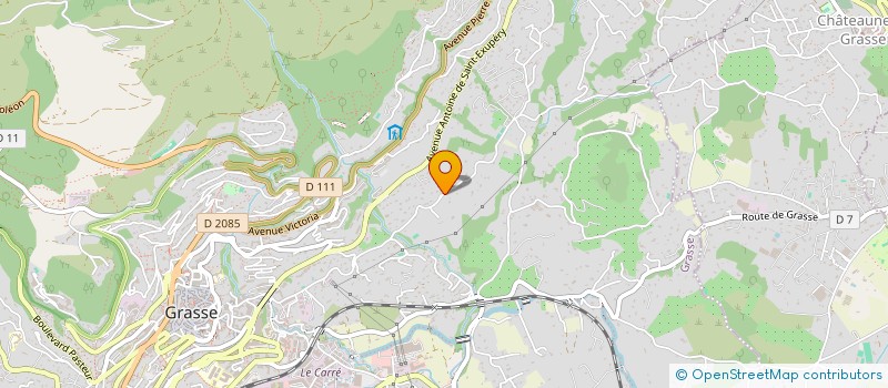 localisation de l'entreprise SOCIETE AYRE CORPORATION  GRASSE