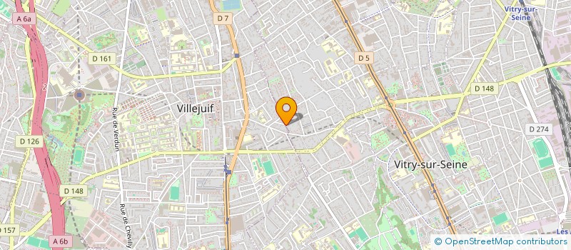 localisation de l'entreprise SOCIETE AZ à VILLEJUIF