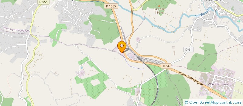 localisation de l'entreprise SOCIETE AZUREENNE DE BATIMENT  LA MOTTE