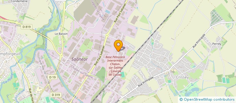 localisation de l'entreprise SOCIETE B.F.F BOLHOSA FILIPE ET FILS  CRISSEY