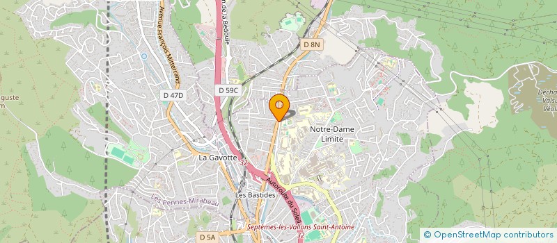 localisation de l'entreprise SOCIETE B.H.S.B. à MARSEILLE