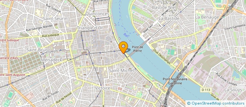 localisation de l'entreprise SOCIETE B.O à BORDEAUX