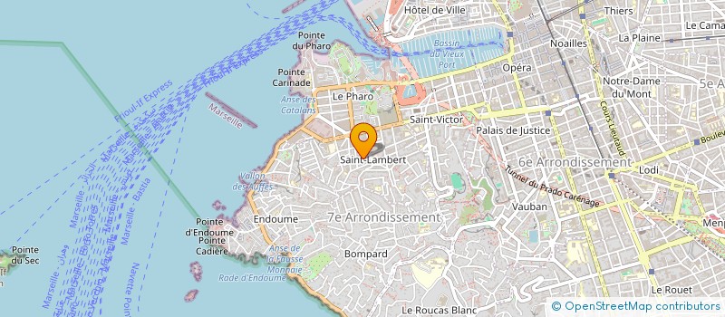 localisation de l'entreprise SOCIETE BABY VIDEO à MARSEILLE