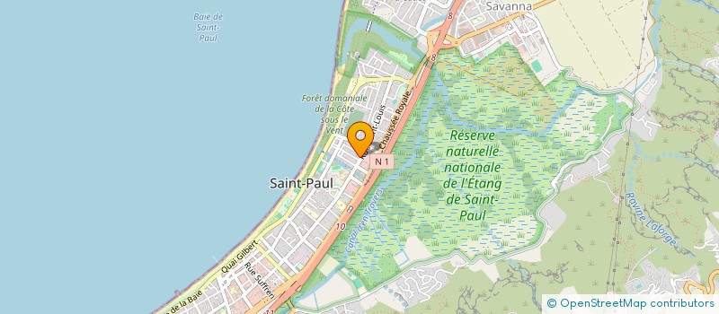 localisation de l'entreprise SOCIETE BAILLIF SOUPRAYENMESTRY à SAINT-PAUL