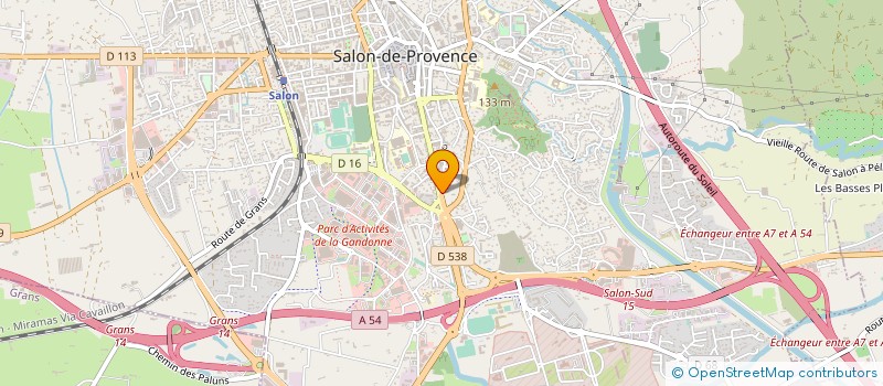 localisation de l'entreprise SOCIETE BAILLY à SALON-DE-PROVENCE