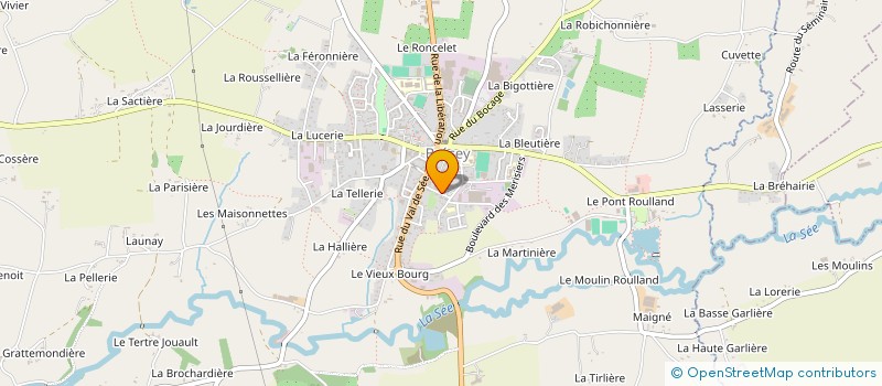 localisation de l'entreprise SOCIETE BAISNEE ET HARIVEL  BRECEY