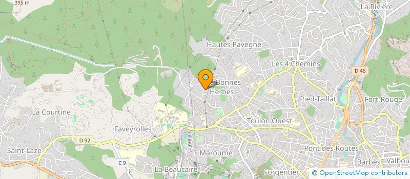 localisation de l'entreprise SOCIETE BALAZUC ANDRE à TOULON