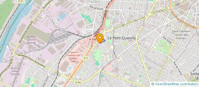 localisation de l'entreprise SOCIETE BALISE à LE PETIT-QUEVILLY