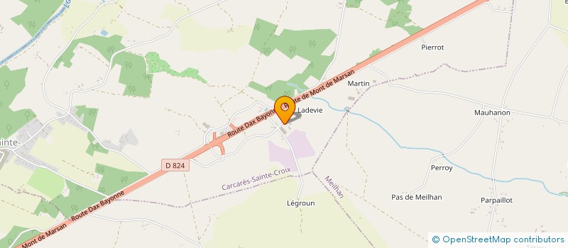 localisation de l'entreprise SOCIETE BARNEIX  CARCARES-SAINTE-CROIX