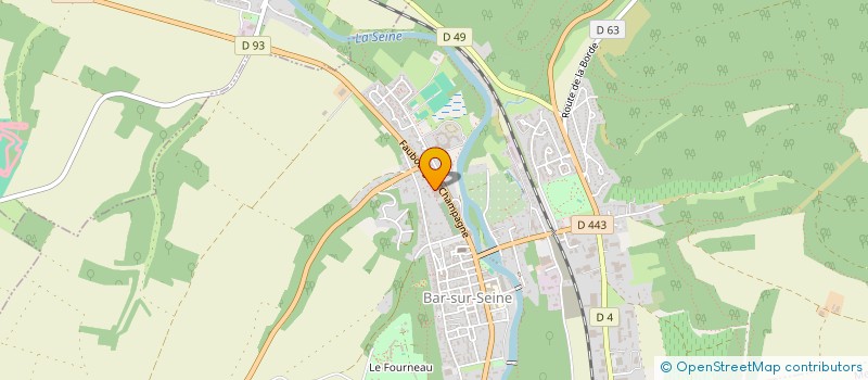 localisation de l'entreprise SOCIETE BARSEQUANAISE D'AUTOMOBILES à BAR-SUR-SEINE
