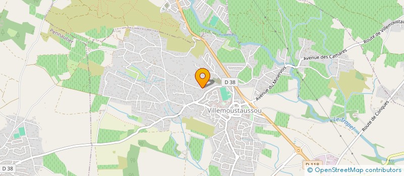 localisation de l'entreprise SOCIETE BARTHOLET  VILLEMOUSTAUSSOU