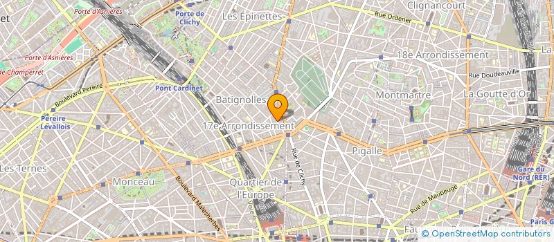 localisation de l'entreprise SOCIETE BASTIN à PARIS
