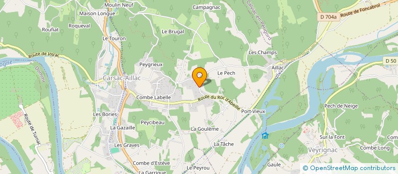 localisation de l'entreprise SOCIETE BATIFRANCE à SARLAT-LA-CANEDA