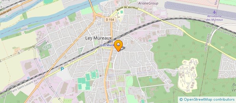 localisation de l'entreprise SOCIETE BATIMENT 33 à LES MUREAUX