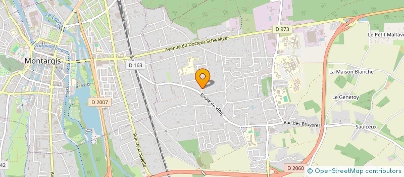 localisation de l'entreprise SOCIETE BATIMENT CRAVO FRERES  AMILLY