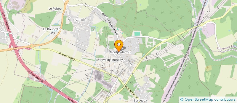 localisation de l'entreprise SOCIETE BATIMENT ET EQUIPEMENT CUISINE à VILLEVAUDE