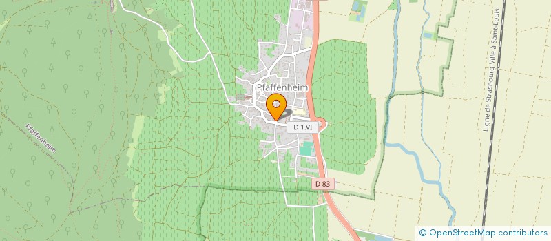 localisation de l'entreprise SOCIETE BATIMENT GENERALE  PFAFFENHEIM