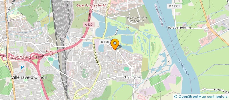 localisation de l'entreprise SOCIETE BATIMENT RENOVATION AQUITAINE  VILLENAVE-D'ORNON