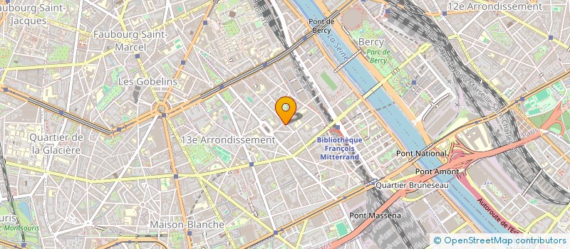 localisation de l'entreprise SOCIETE BATIMENT TRAVAUX PUBLICS  PARIS