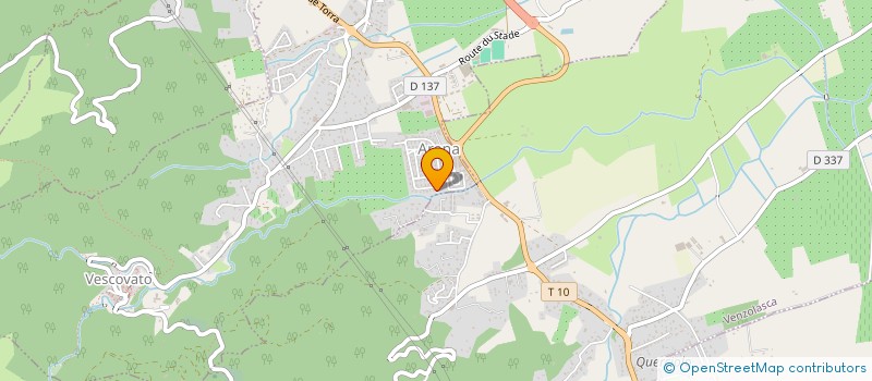 localisation de l'entreprise SOCIETE BATIPER à VESCOVATO