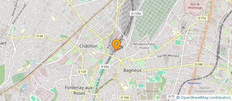 localisation de l'entreprise SOCIETE BDT à BAGNEUX