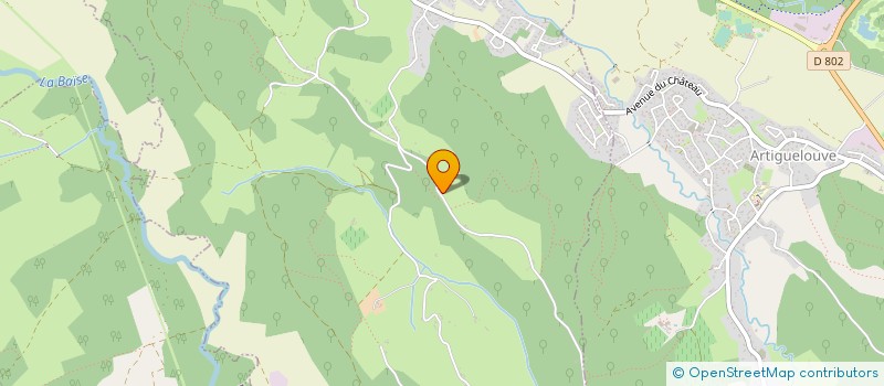 localisation de l'entreprise SOCIETE BEARNAISE D'INVESTISSEMENTS  ARBUS