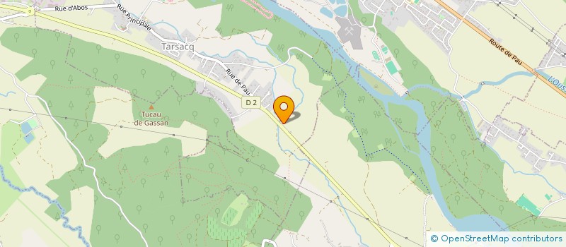 localisation de l'entreprise SOCIETE BEARNAISE DE LOCATION à ABOS