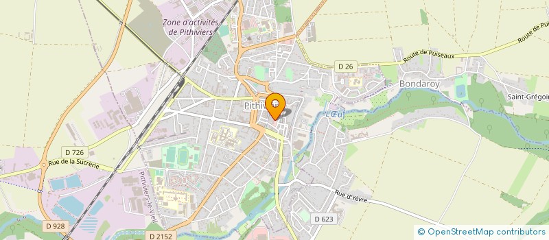 localisation de l'entreprise SOCIETE BEAUFORT à PITHIVIERS