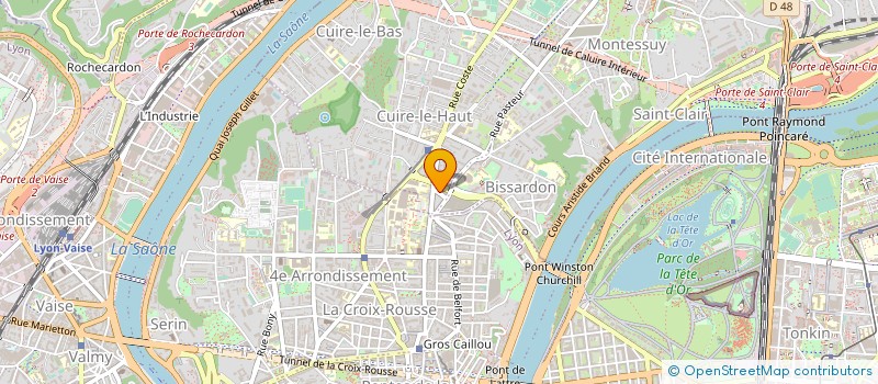 localisation de l'entreprise SOCIETE BEAUFOUR DISTRIBUTION à CALUIRE-ET-CUIRE
