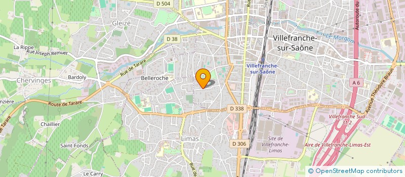 localisation de l'entreprise SOCIETE BEAUJOLAISE DE MATERIEL à VILLEFRANCHE-SUR-SAONE