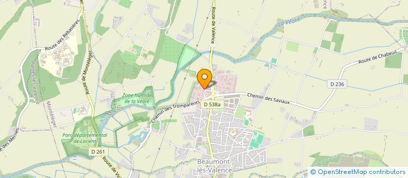 localisation de l'entreprise SOCIETE BEAUMONTOISE D'INVESTISSEMENT à BEAUMONT-LES-VALENCE