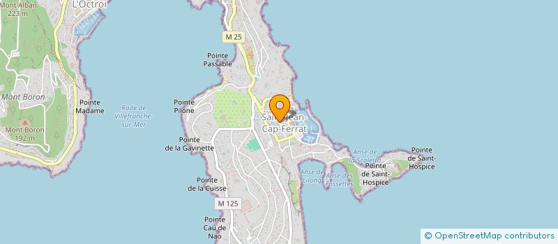 localisation de l'entreprise SOCIETE BECCHETTI à SAINT-JEAN-CAP-FERRAT
