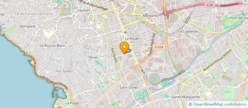 localisation de l'entreprise SOCIETE BELAVOX FILMS à MARSEILLE
