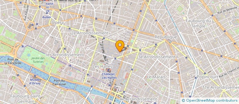 localisation de l'entreprise SOCIETE BEN AOUF à PARIS