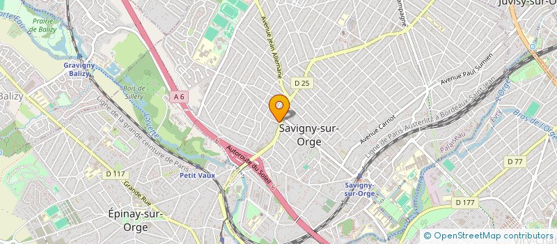 localisation de l'entreprise SOCIETE BEN YALLAH à SAVIGNY-SUR-ORGE