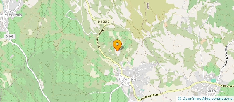 localisation de l'entreprise SOCIETE BENJAMIN DARNAULT  LA LIVINIERE