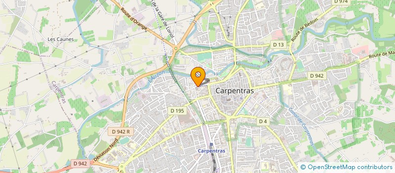 localisation de l'entreprise SOCIETE BENJAMIN DEYMIER BUTAMETAL à CARPENTRAS