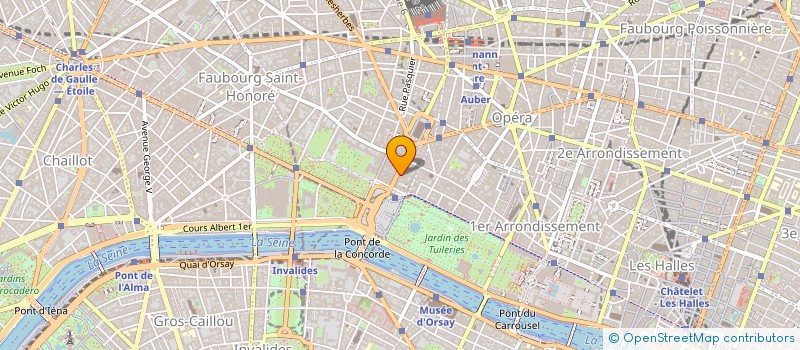 localisation de l'entreprise SOCIETE BENJAMINA à PARIS