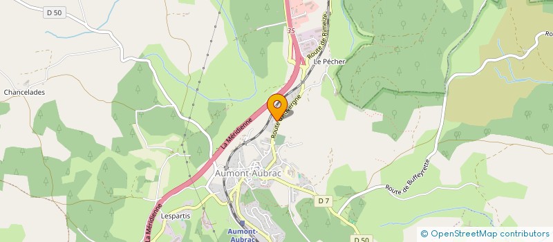 localisation de l'entreprise SOCIETE BENOIT-CHAPERT à PEYRE EN AUBRAC