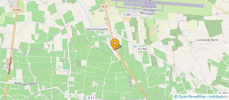 localisation de l'entreprise SOCIETE BERGERACOISE D'AMEUBLEMENT à BERGERAC